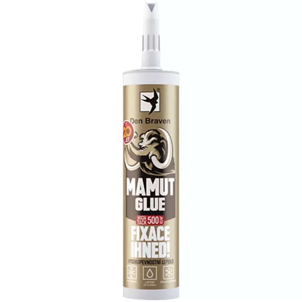 Montážní lepidlo s vysokou počáteční přídržností (Mamut Glue High Tack 290 ml)